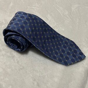 Daniel Cremieux Blue Checkered 59” Men's Tie